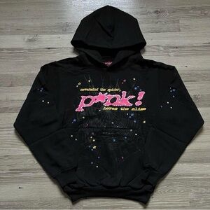 Black Graphic Hoodie